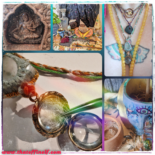 🔮🧝‍♀️Talismans: On Wearing What Has Been Lived: Three Pendants 🔮🧝‍♀️