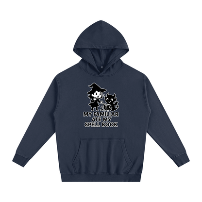My Familiar Ate My Spellbook Oversized Hoodie – Heavyweight Cotton