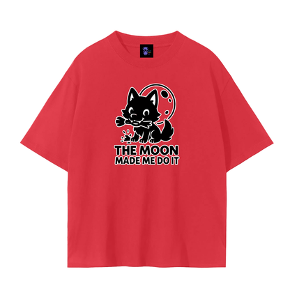 The Moon Made Me Do It (Wolf) – Lunar Witch Plain Tee