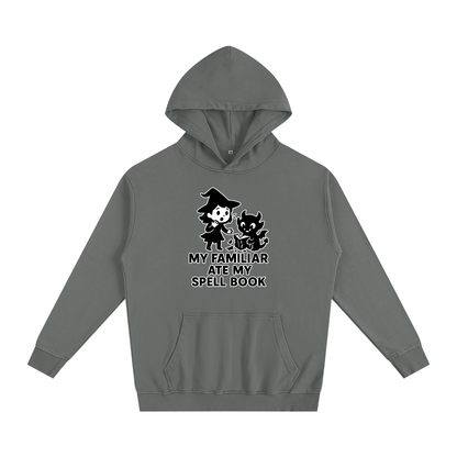 My Familiar Ate My Spellbook Oversized Hoodie – Heavyweight Cotton