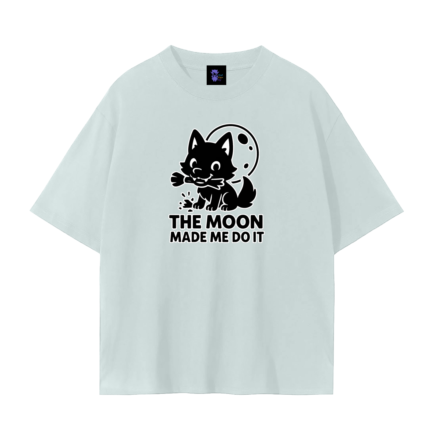 The Moon Made Me Do It (Wolf) – Lunar Witch Plain Tee