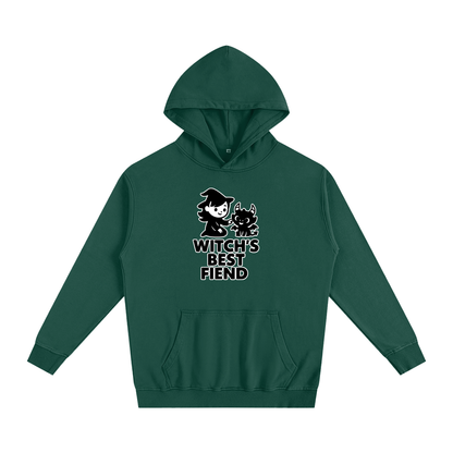 Witch’s Best Fiend Oversized Hoodie – Heavyweight Cotton
