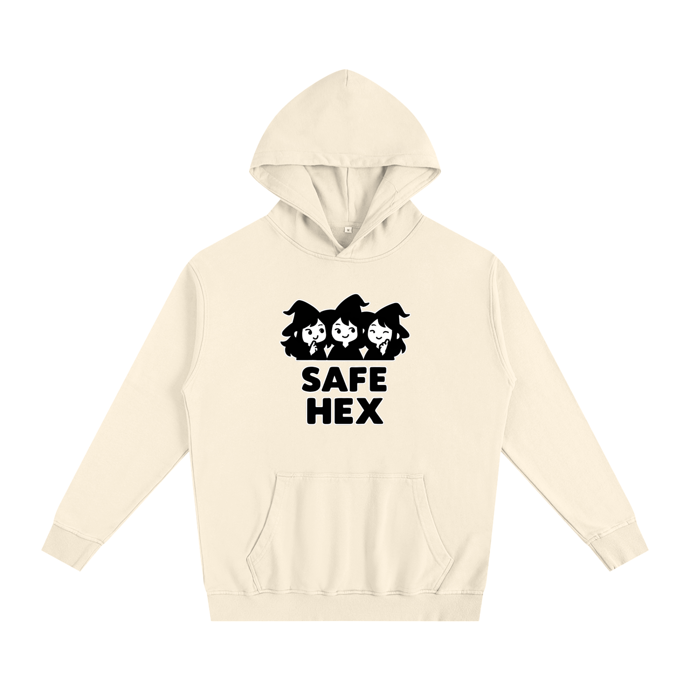 Safe Hex Oversized Hoodie – Heavyweight Cotton