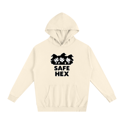 Safe Hex Oversized Hoodie – Heavyweight Cotton