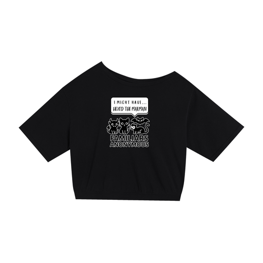 Familiars Anonymous – Dark Witch Asymmetric Tee