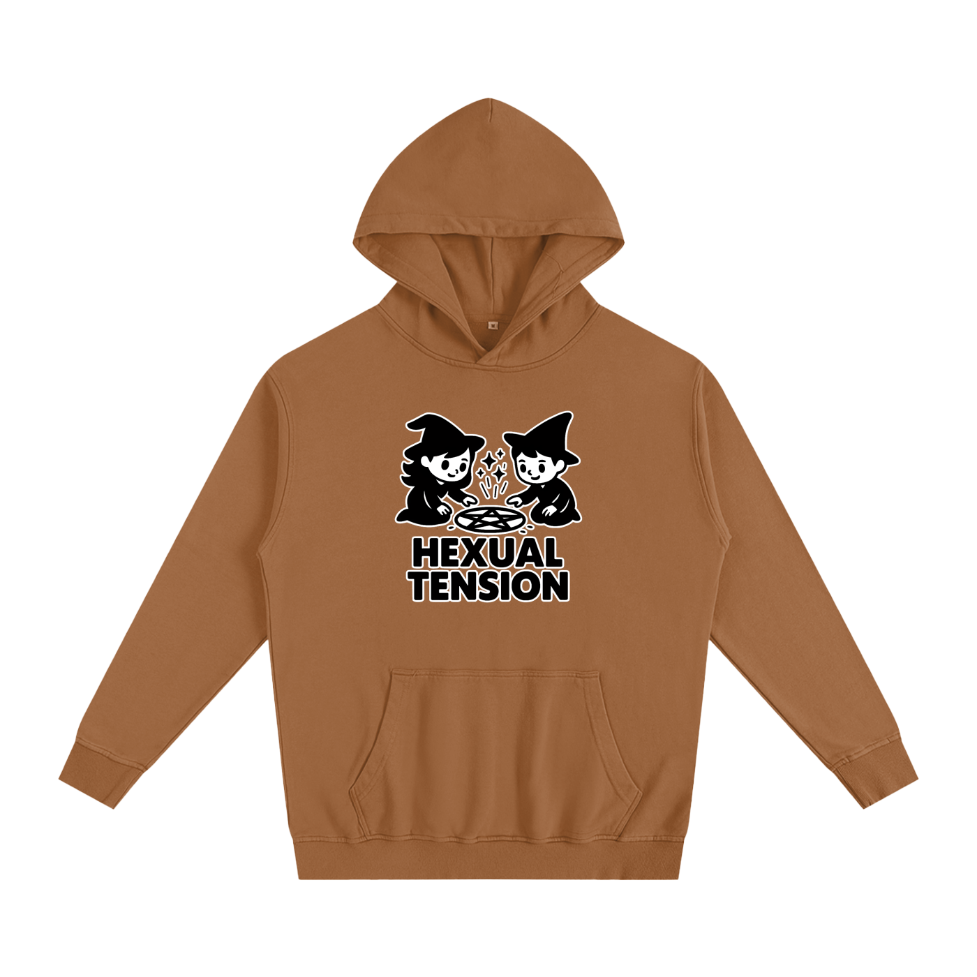 Hexual Tension Oversized Hoodie – Heavyweight Cotton