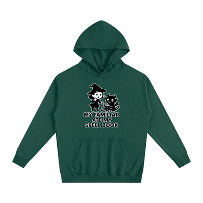 My Familiar Ate My Spellbook Oversized Hoodie – Heavyweight Cotton