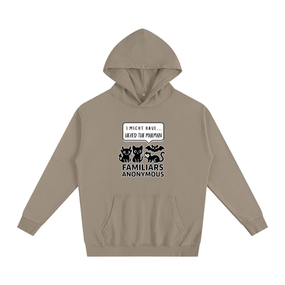 Familiars Anonymous Oversized Hoodie – Heavyweight Cotton