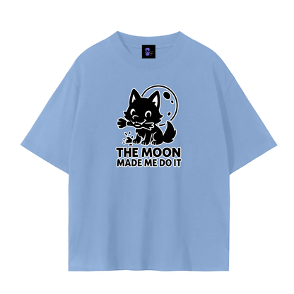 The Moon Made Me Do It (Wolf) – Lunar Witch Plain Tee
