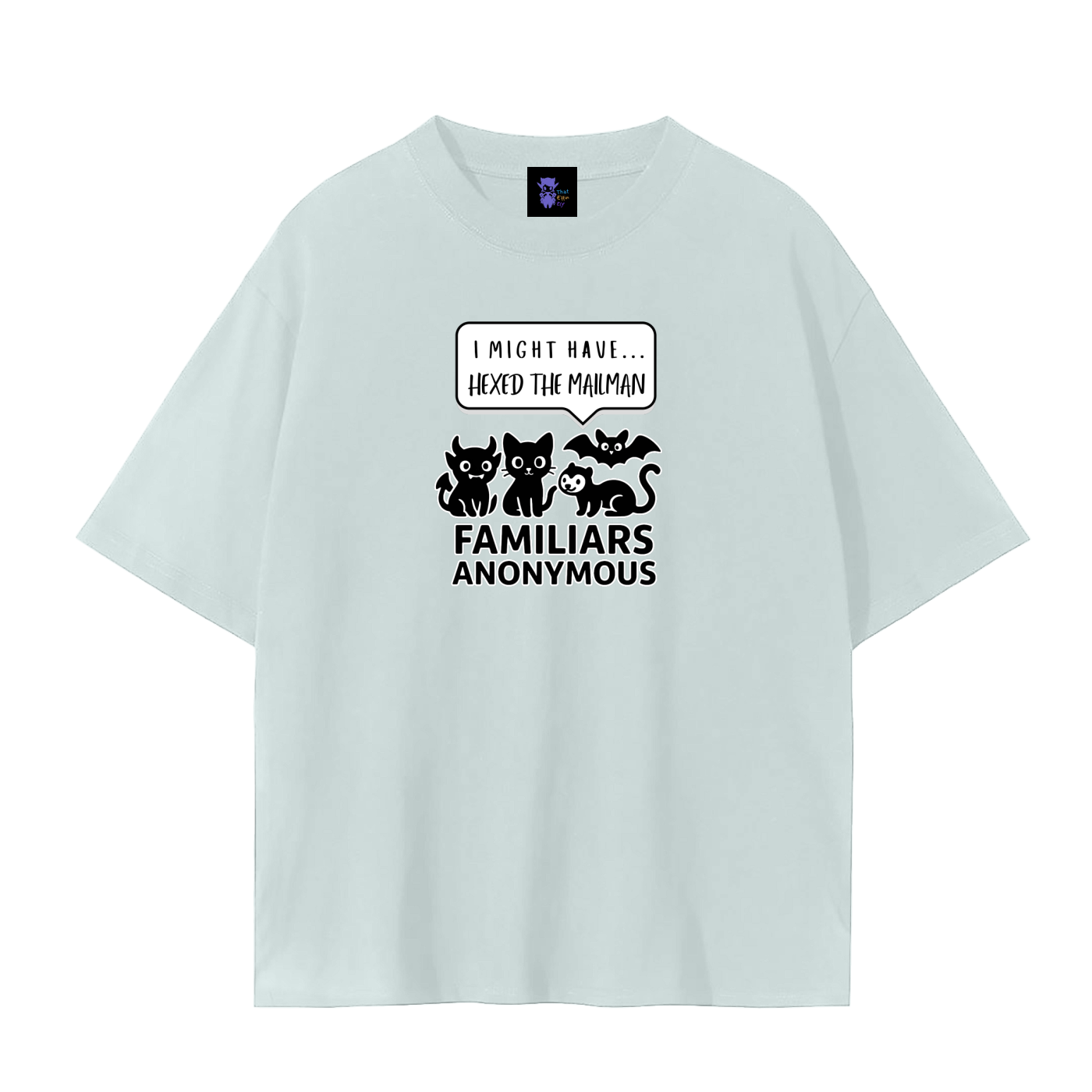 Familiars Anonymous – Dark Witchy Plain Tee