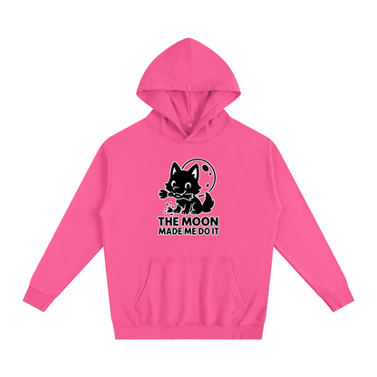 The Moon Made Me Do It (Wolf) Oversized Hoodie – Heavyweight Cotton