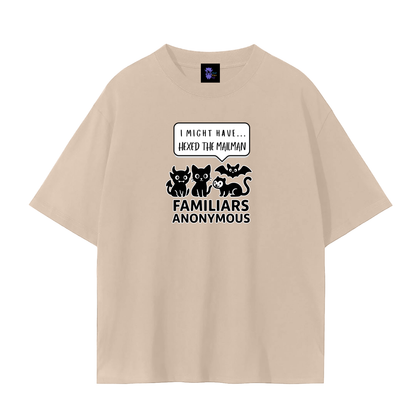 Familiars Anonymous – Dark Witchy Plain Tee