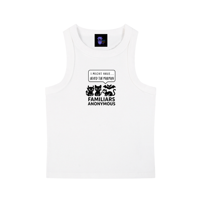 Familiars Anonymous – Dark Witch Snow Washed Tank