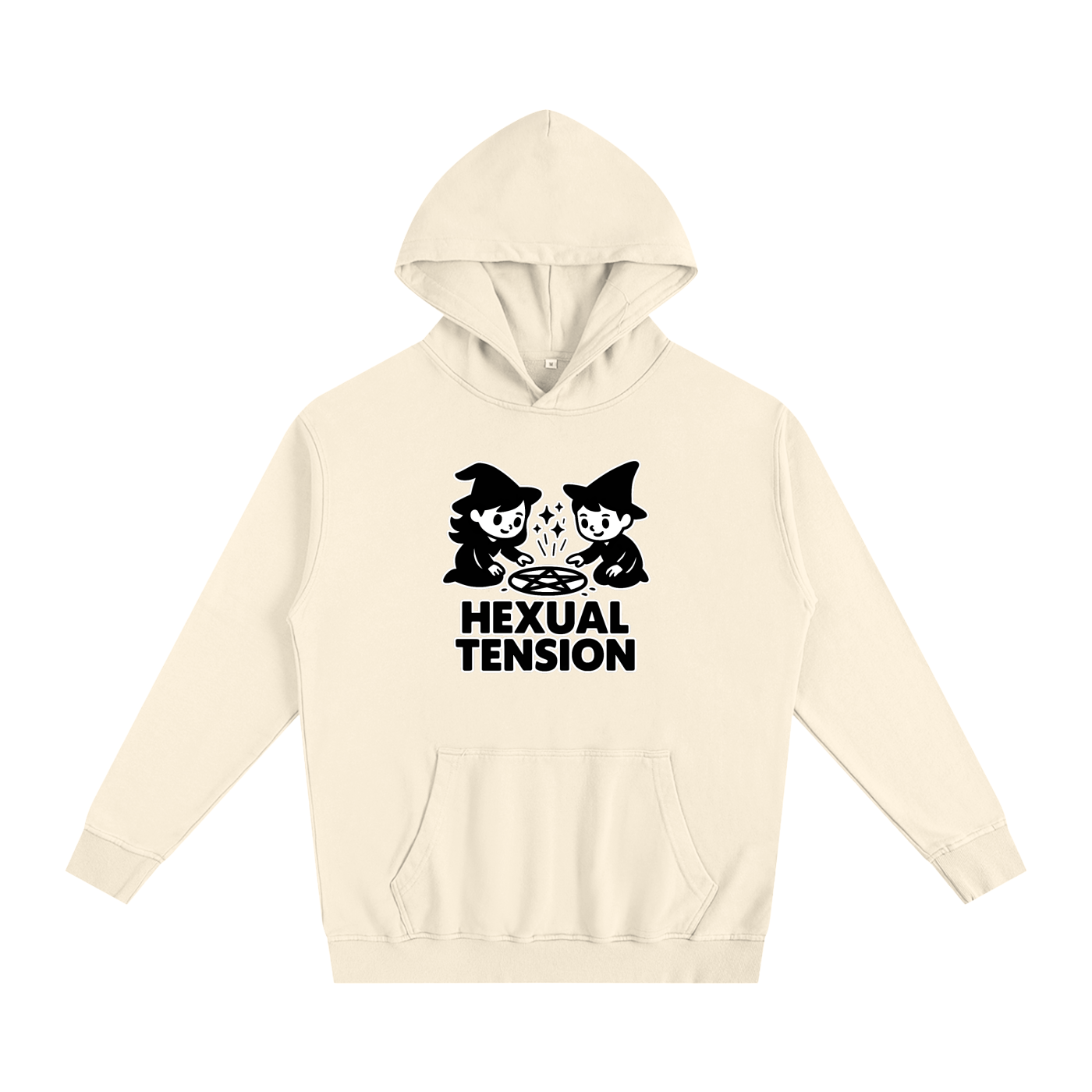 Hexual Tension Oversized Hoodie – Heavyweight Cotton