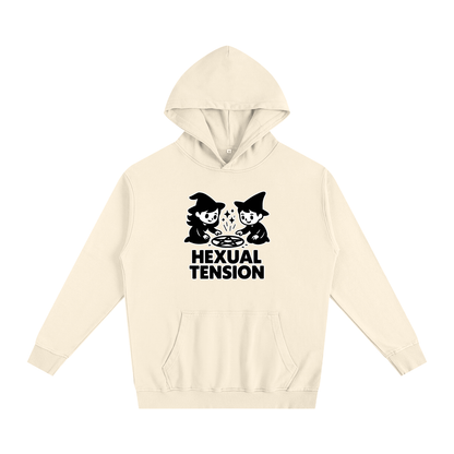 Hexual Tension Oversized Hoodie – Heavyweight Cotton