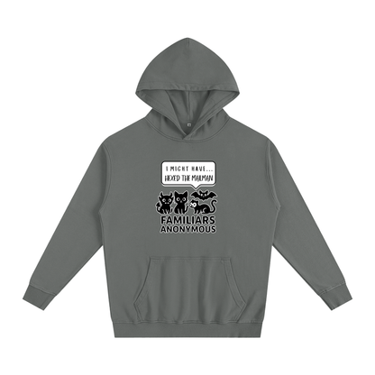 Familiars Anonymous Oversized Hoodie – Heavyweight Cotton