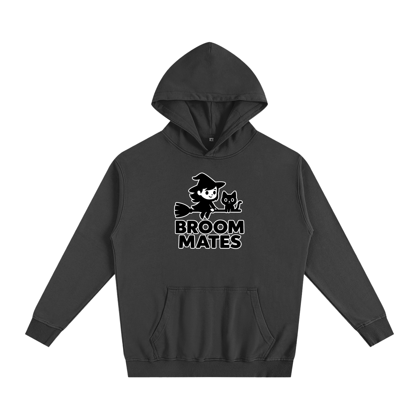 Broom Mates Oversized Hoodie – Heavyweight Cotton