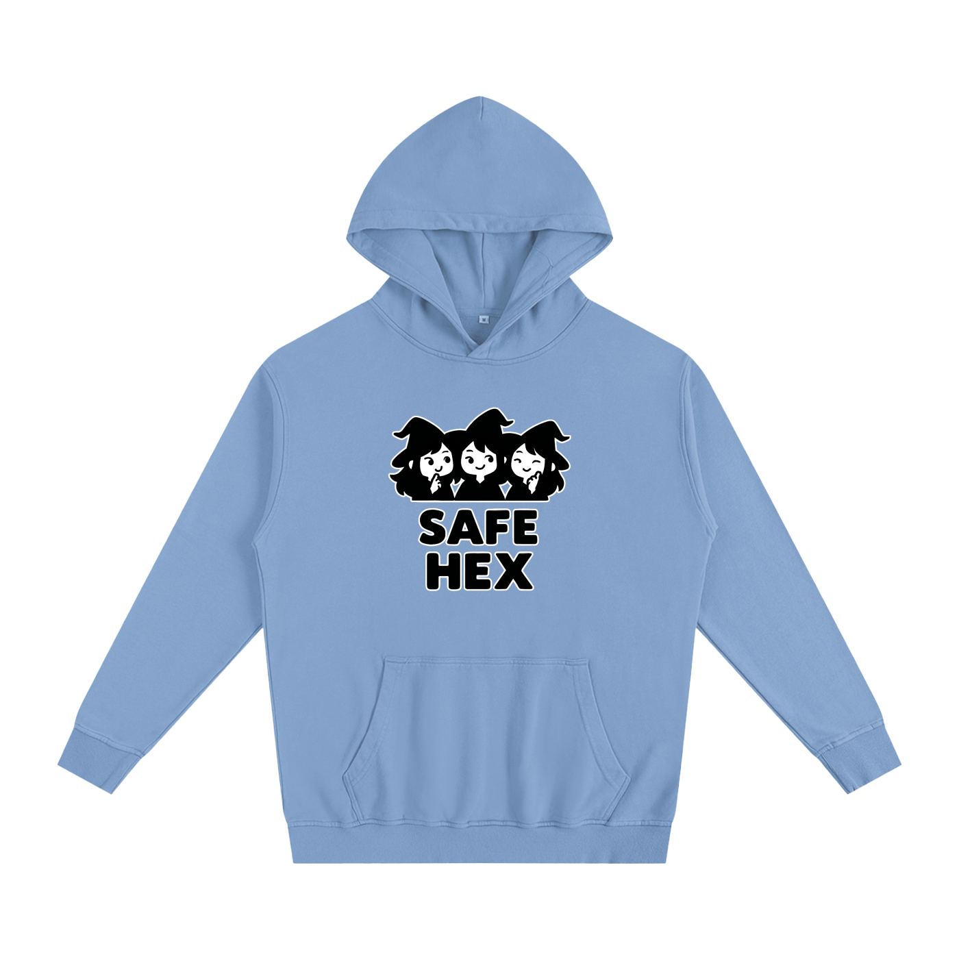 Safe Hex Oversized Hoodie – Heavyweight Cotton
