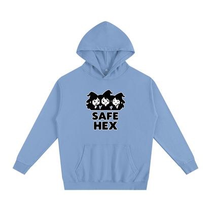 Safe Hex Oversized Hoodie – Heavyweight Cotton