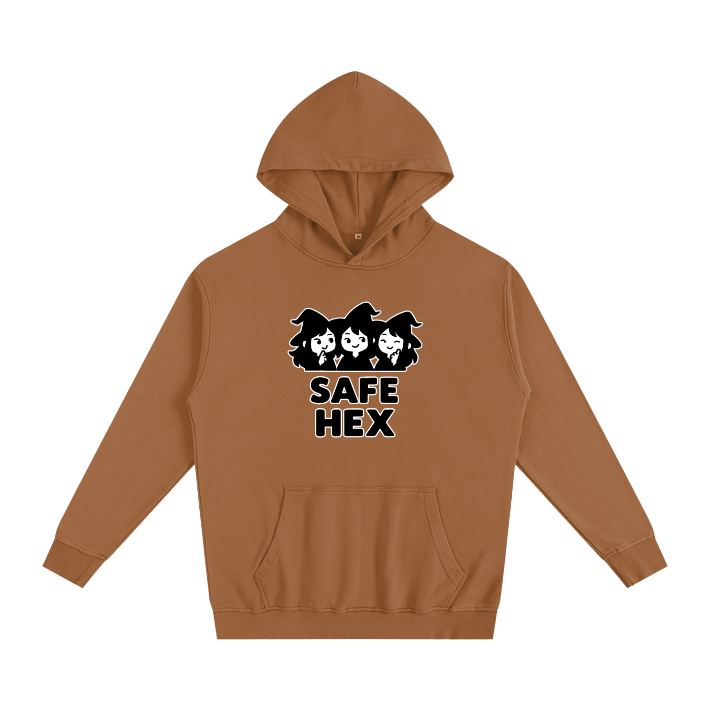 Safe Hex Oversized Hoodie – Heavyweight Cotton