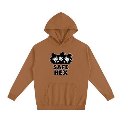 Safe Hex Oversized Hoodie – Heavyweight Cotton