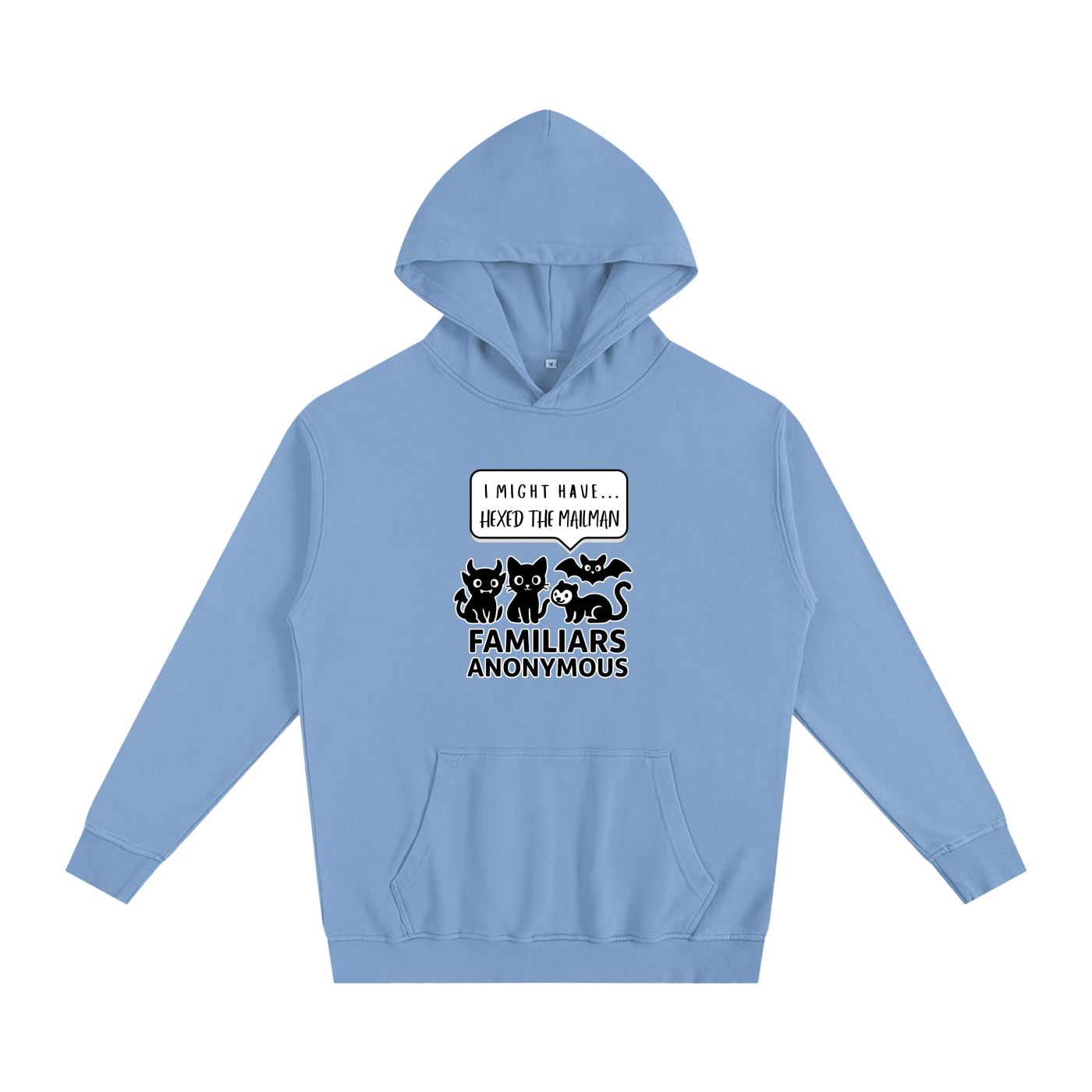 Familiars Anonymous Oversized Hoodie – Heavyweight Cotton