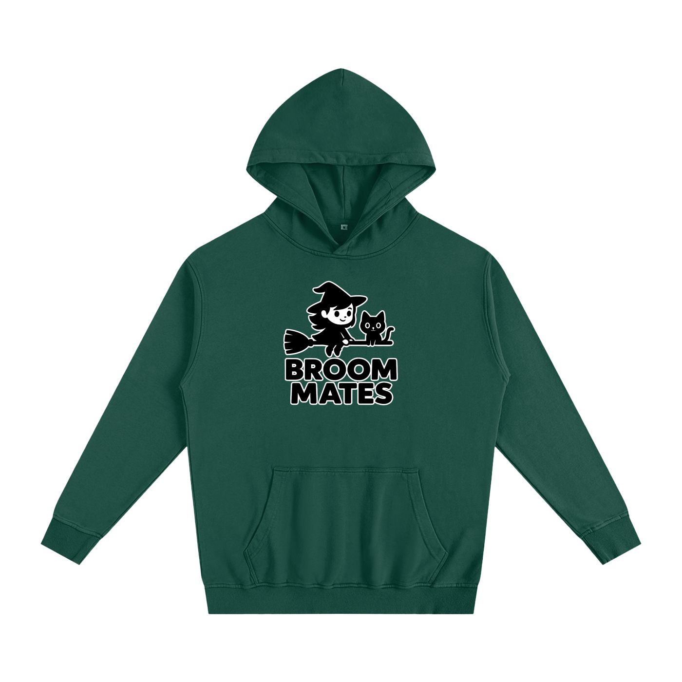 Broom Mates Oversized Hoodie – Heavyweight Cotton
