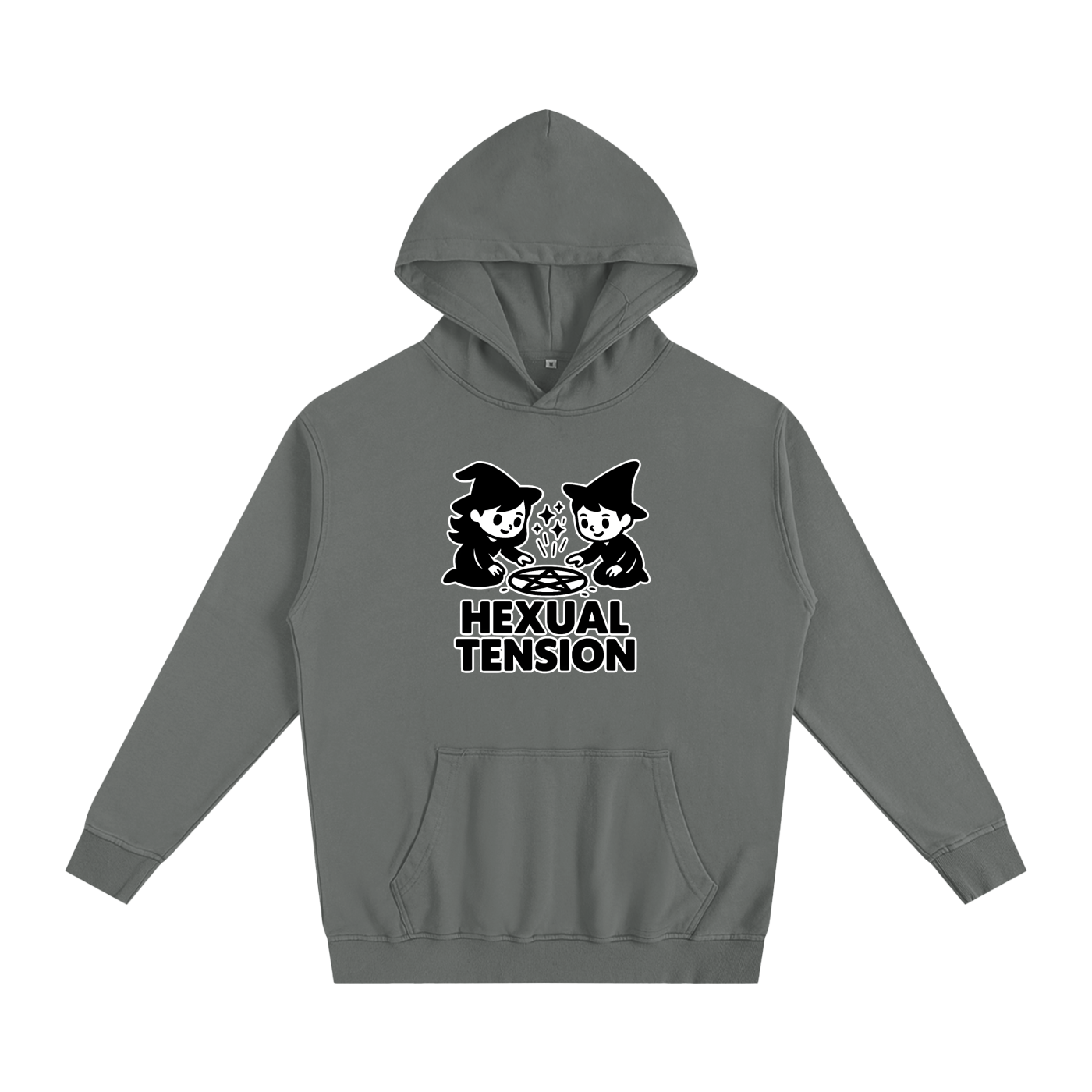Hexual Tension Oversized Hoodie – Heavyweight Cotton