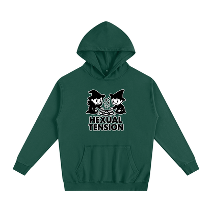 Hexual Tension Oversized Hoodie – Heavyweight Cotton
