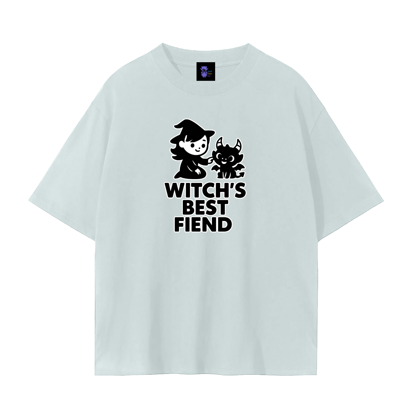 Witch’s Best Fiend – Dark Witch Plain Tee