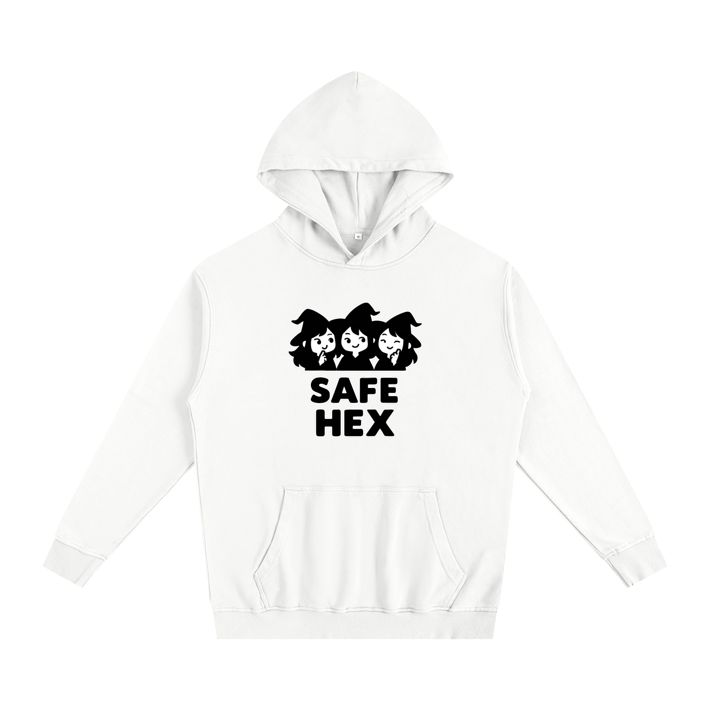 Safe Hex Oversized Hoodie – Heavyweight Cotton