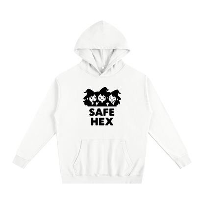 Safe Hex Oversized Hoodie – Heavyweight Cotton