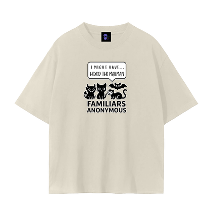 Familiars Anonymous – Dark Witchy Plain Tee