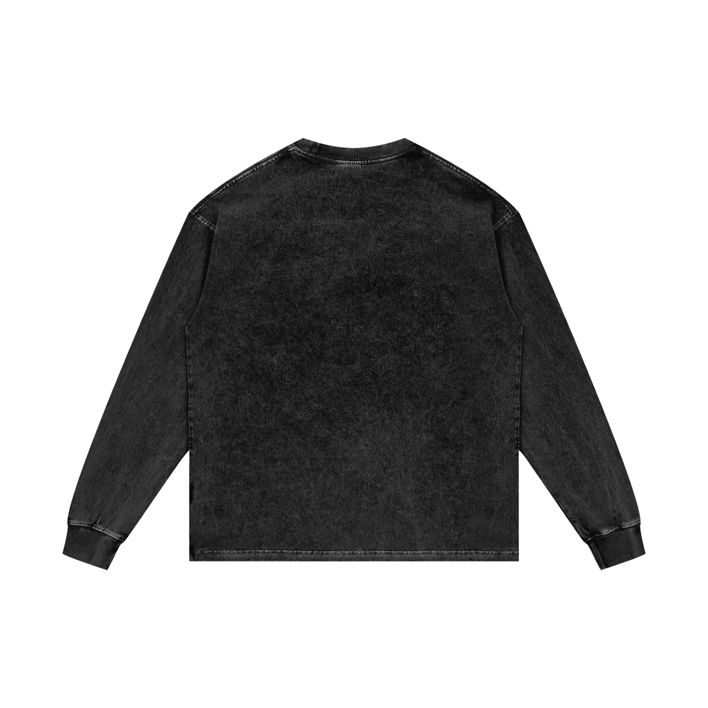 Familiar Ate the Spellbook – Witchy Chaos Acid Wash Long Sleeve