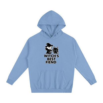 Witch’s Best Fiend Oversized Hoodie – Heavyweight Cotton