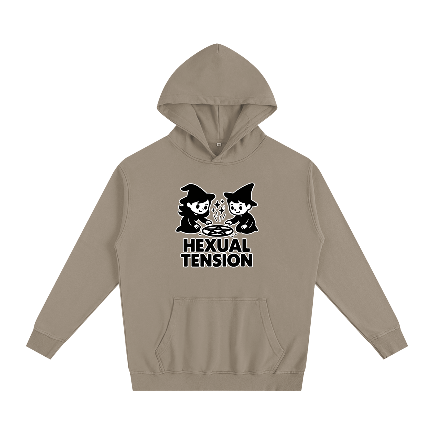 Hexual Tension Oversized Hoodie – Heavyweight Cotton