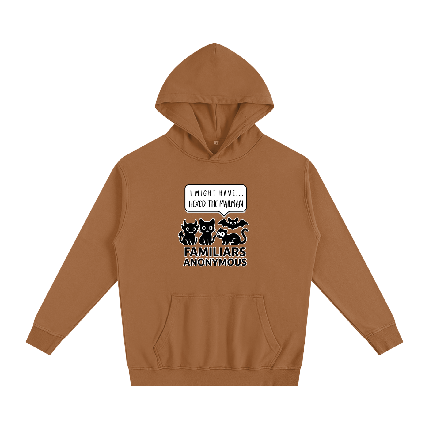 Familiars Anonymous Oversized Hoodie – Heavyweight Cotton