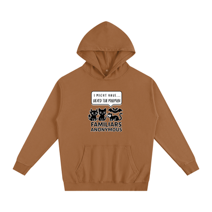 Familiars Anonymous Oversized Hoodie – Heavyweight Cotton