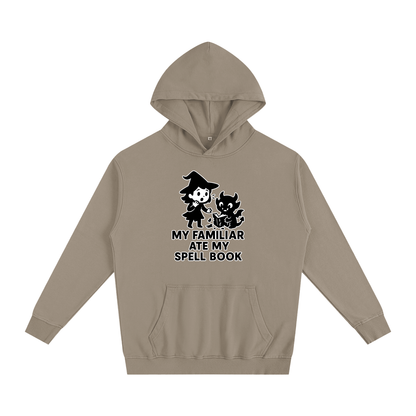 My Familiar Ate My Spellbook Oversized Hoodie – Heavyweight Cotton