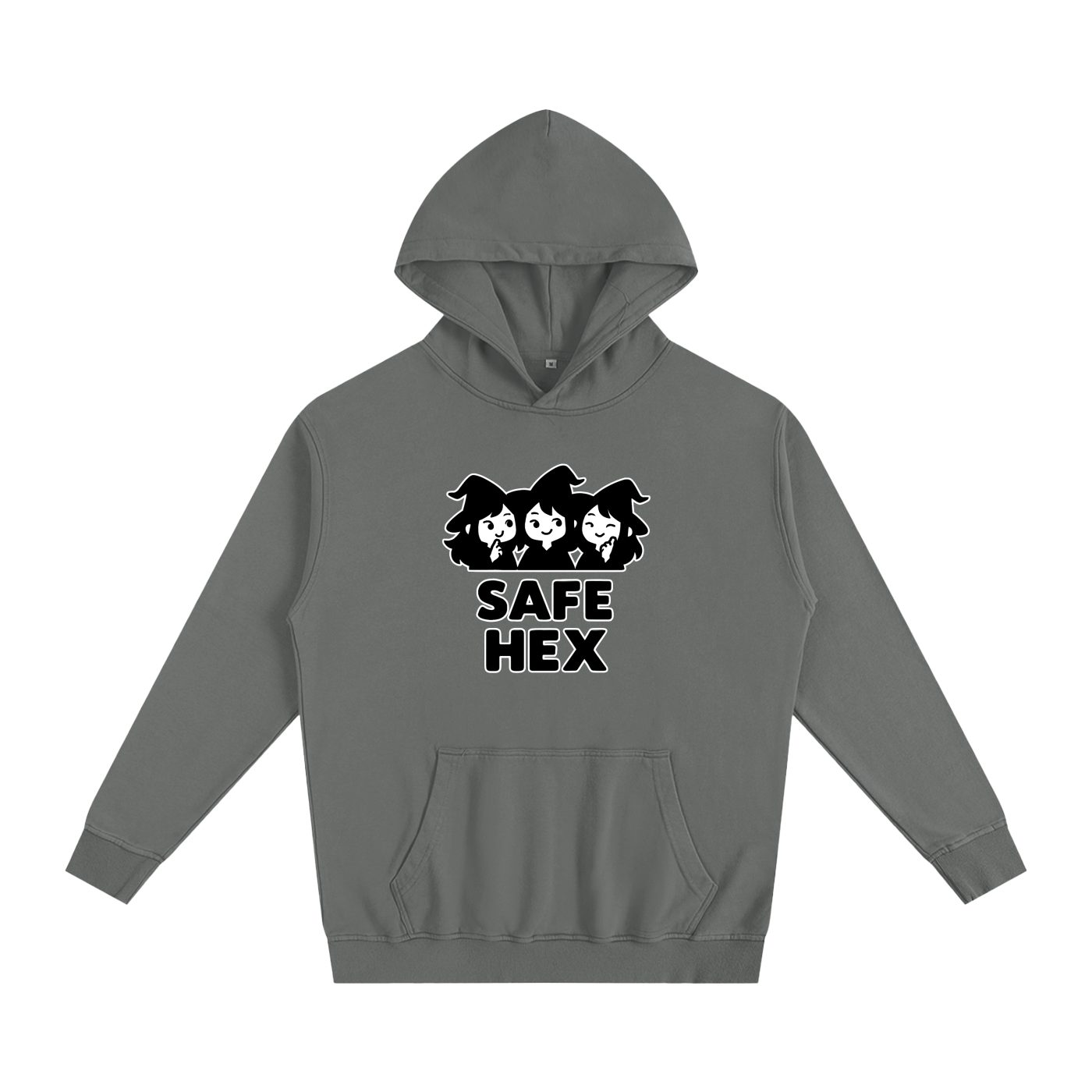 Safe Hex Oversized Hoodie – Heavyweight Cotton