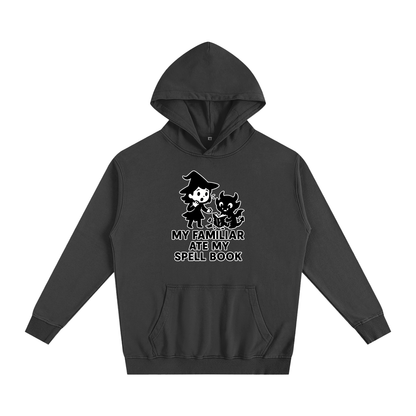 My Familiar Ate My Spellbook Oversized Hoodie – Heavyweight Cotton