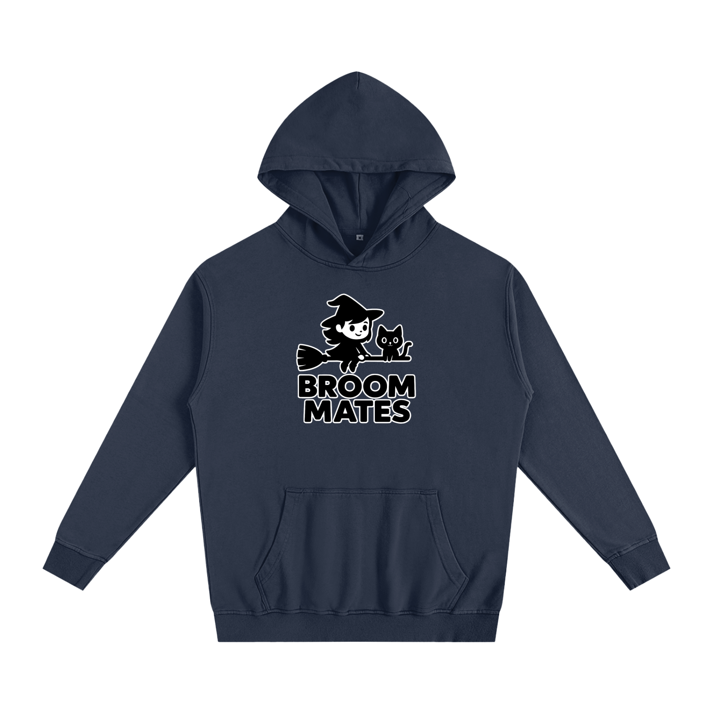 Broom Mates Oversized Hoodie – Heavyweight Cotton