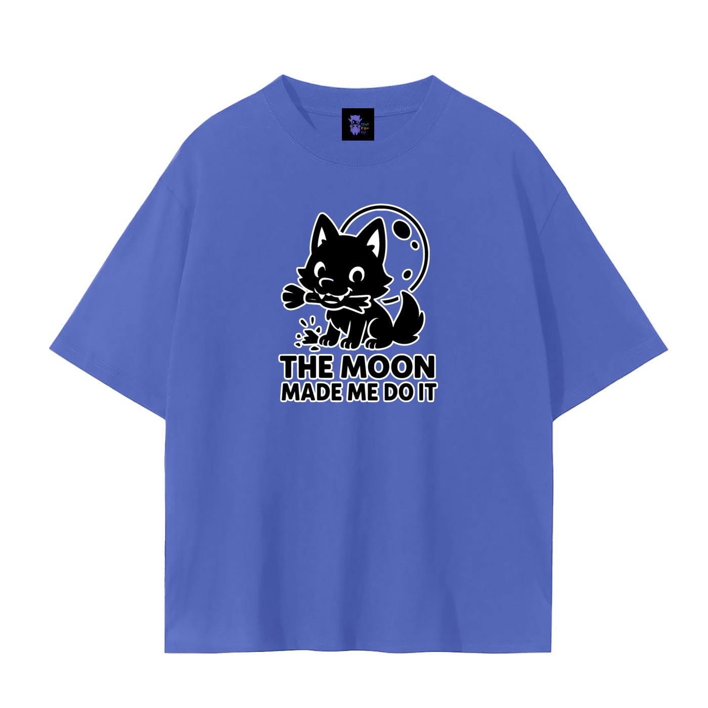 The Moon Made Me Do It (Wolf) – Lunar Witch Plain Tee