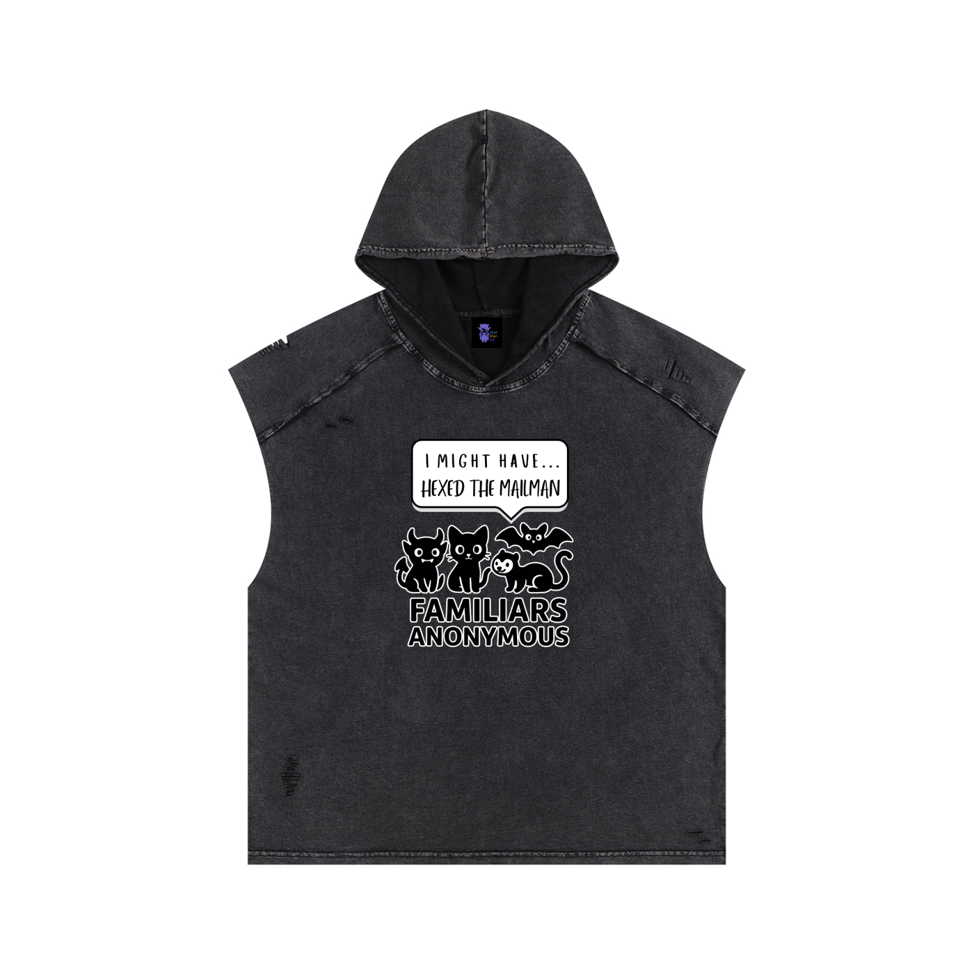 Familiars Anonymous – Dark Witch Hooded Tank