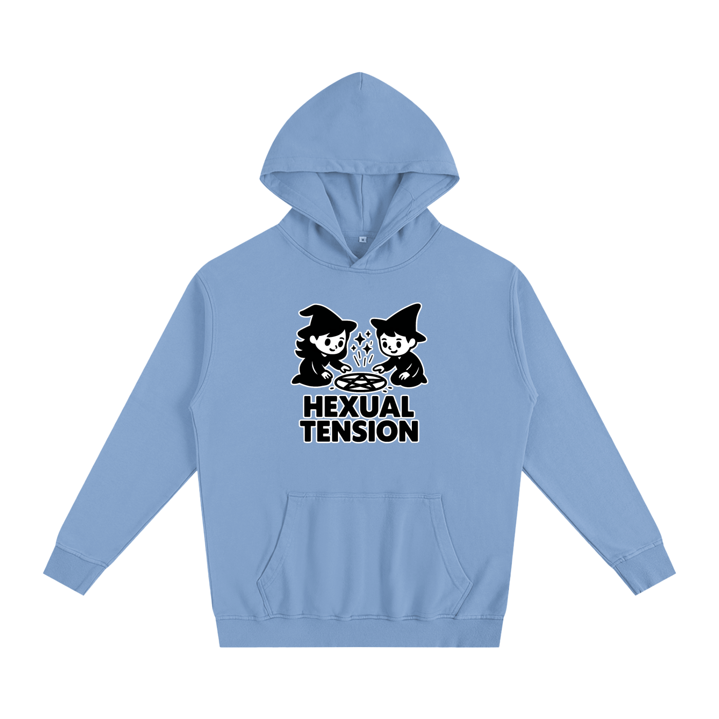 Hexual Tension Oversized Hoodie – Heavyweight Cotton