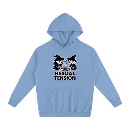 Hexual Tension Oversized Hoodie – Heavyweight Cotton
