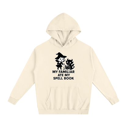 My Familiar Ate My Spellbook Oversized Hoodie – Heavyweight Cotton