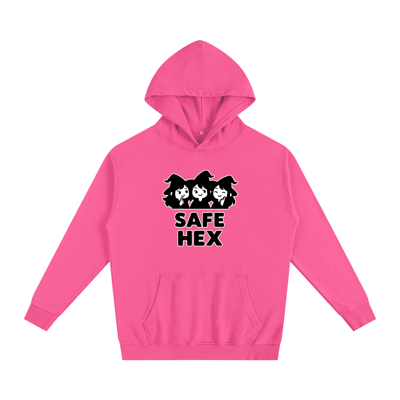 Safe Hex Oversized Hoodie – Heavyweight Cotton
