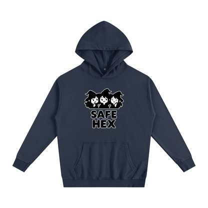 Safe Hex Oversized Hoodie – Heavyweight Cotton